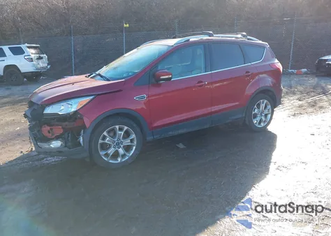 2014 Ford Escape Titanium из США, поврежденный, VIN 1FMCU9JX1EUE07578